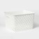 Storage basket "Book", 34.5 × 30 × 22.5 cm, white color