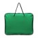 Folder with handles Textile A4, 340 x 260 x 20 mm, "Office" 1Sh42 "Lux", inner pocket, green