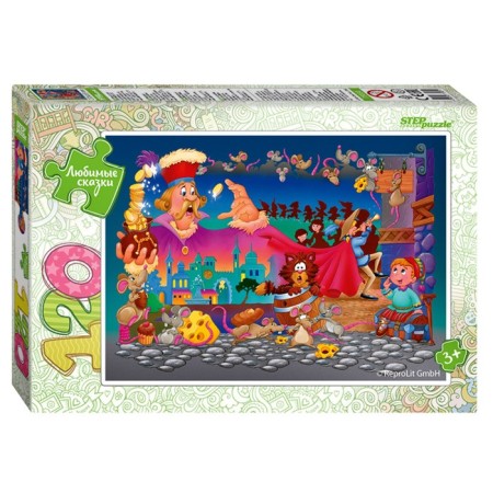 Puzzles "Favorite Tales", 120 elements, mix-3