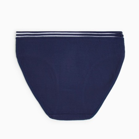 Panties female slips, dark blue color, rr 46-48-2