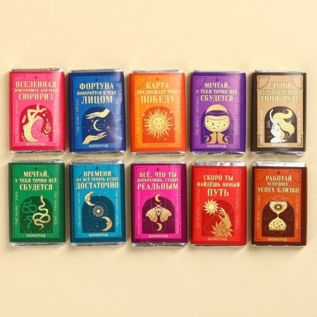 Chocolate in the showbox "Sweet cards Tarot", 360 g (30 pcs. X 12 g).-2