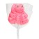 Caramel on the stick "Snake", pink, 20 g