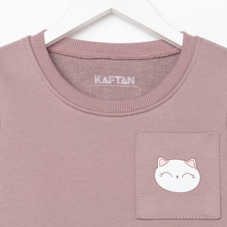 Baby dress KAFTAN "Dream" R.34 (122-128), brown-6