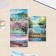 Pocket calendar "Nature - 4" 2025, 7x10 cm, mix