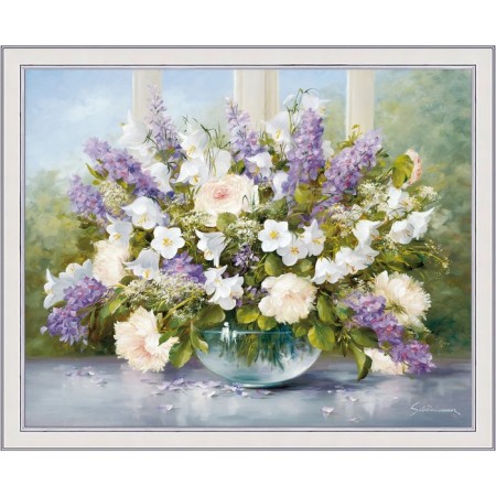 Reproduction of the picture "Spring Hello. No. 1 ”, 40x50, frame (45-a355)