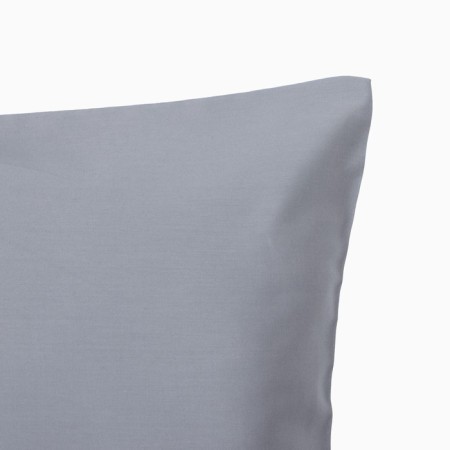 Pillowcase Ethel 70x70 cm, gray color, maco-satin, 114g/m2, 100% cotton-1