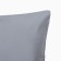 Pillowcase Ethel 70x70 cm, gray color, maco-satin, 114g/m2, 100% cotton
