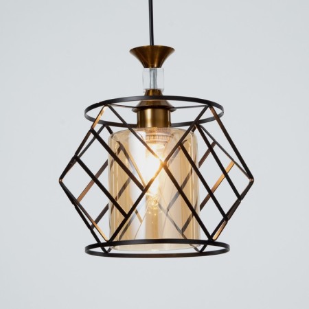Bayerlux lamp "Kuara" E27 40W black 28x28x19-119 cm-2