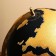 Souvenir Globe "Black" on a tripod 35x35x76 cm