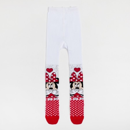 Disney tights "Minnie Mouse", red/white color, 104-110 cm-2