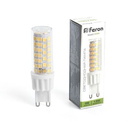 LED LED Feron, G9, 13 W, 175-265 V, white light-2