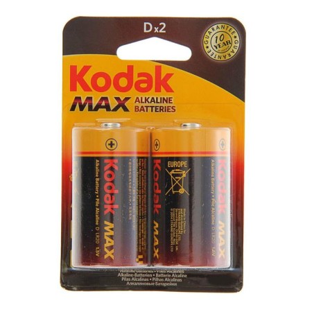 Alkalin battery Kodak Max, D, LR20-2BL, 1.5V, blister, 2 pcs.-3