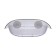 Gamak for a cat on a window, 50*30.5*20 cm, weight up to 8 kg, transparent