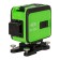 Laser level RGK PR-38G, 20 m, 360 °, 3 rays, 515 HM, 5/8 ", charger