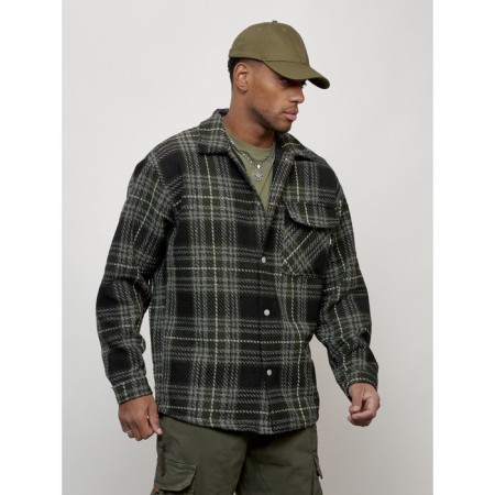 Male windbreaker, size 56, green color-6