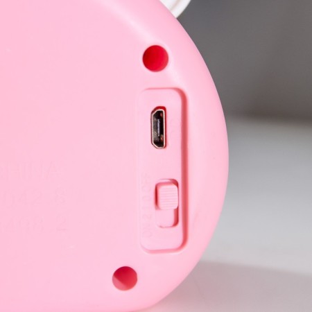 Table lamp "Gammy" LED 2 modes 2W USB pink, sharpener 11.7x7x12 cm Risalux-11