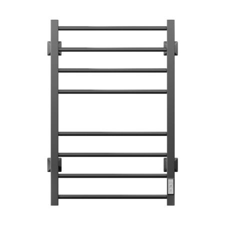 Electric towel "Dvin" S Plaza Neo, 800x500 mm, Dimmer Square, Black-1