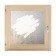 Window 90x90 cm, "drops on glass", single -chamber double -glazed window, seal