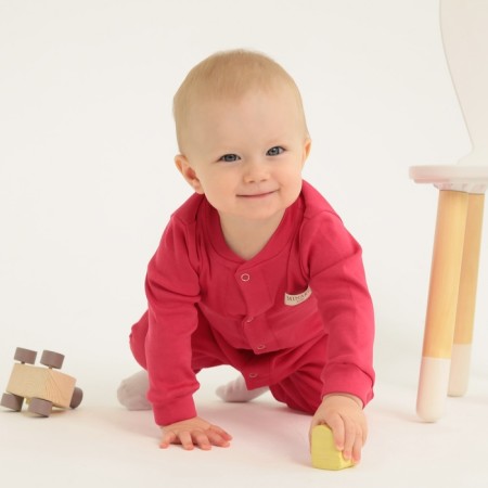 Combineson children's minku color raspberry, height 62-68 cm-4