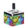 Blessed ashtray "Funny emoticons", 9 x 11.5 cm