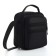 Male bag, 17*10*21 cm, 2 lightning departure, 4 n/pocket, black