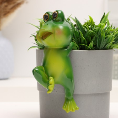 Decor for Kashpo "Frog Bryak" 10x8x19cm-2