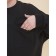 Sweatshirt for boys, height 116 cm, black color