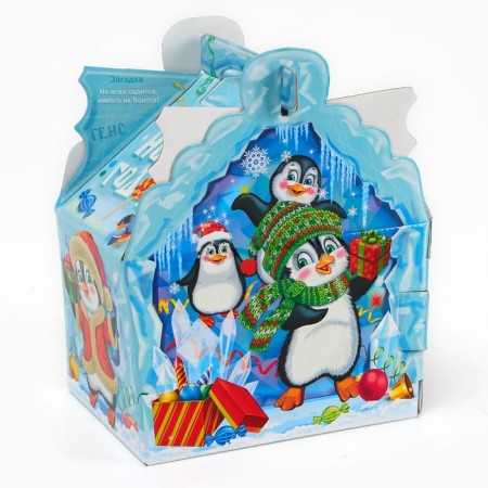 New Year's Gift Box Visiting Mishka 19.3 (233) x 18 x 13 cm-2