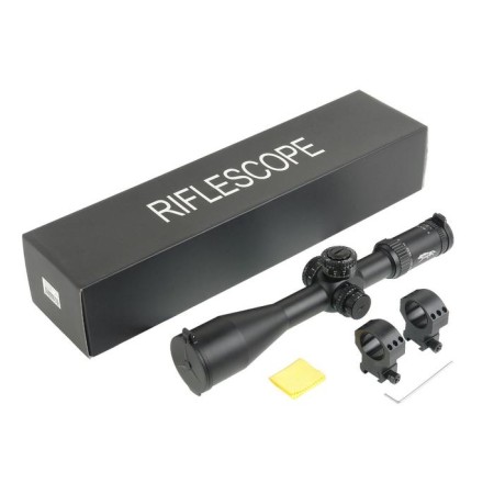 Optical sight Veber Wolf II, 5-30x56 SF IG RF1 with a scalable FFP grid-9