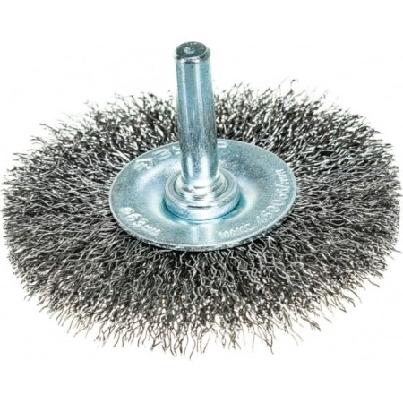 Brush for a bison drill 35198-063_z02, disk, twisted, steel, 0.3 mm, 63 mm-1