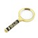 Lupa with a souvenir handle Veber L70, 7x, diameter 70 mm, in a case