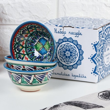 Set of Pial Rishtan "Patterns" 11cm, 3pcs in gift packaging, mix