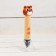 3D handle tigernok, work with PLA plastic, USB power cable, orange