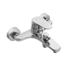 Santek Fort Bath mixer, short surplus, with accessories, chrome