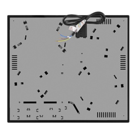 Honing surface Homsair HVS64SMDBK, electric, 4 burners, sensor, black-4