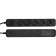 Network filter Garrison 2.0 EPS-5-B-5, 5 P, 10A, 5M, Ur. Protection 2+, black