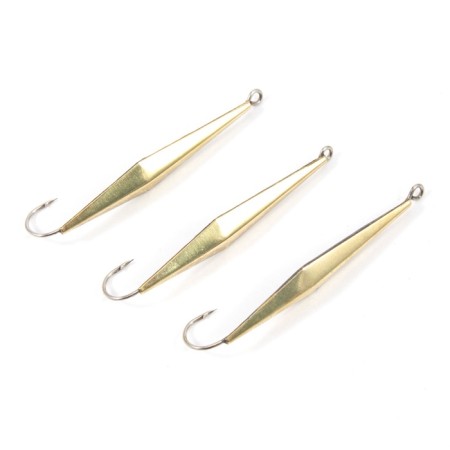 Vertical spin "Yaman" killer, size 40 mm, 3.5 g, brass color-1