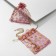 Gift bag "Flowers", 10 × 12, raspberry color with gold