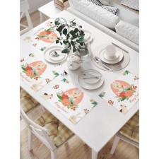 Set of napkins for setting the table 