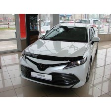 Toyota Camry window deflectors, 2017-, SD, dark