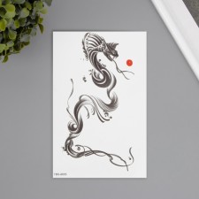 Tattoo on the body color 