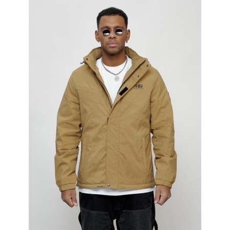 Sports male jacket, size 50, beige color