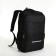 Youth backpack, 2 lightning departments, 4 pockets, with USB, black color