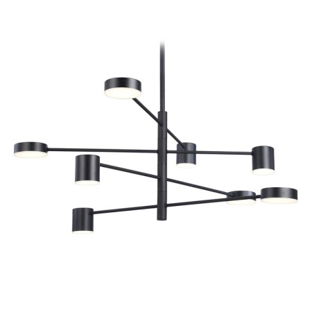 LED LED suspended Ambrella Light, Linetech, FL51689, 8XLED, 48 W, 3600LUM, 3000-6400K, black color black-4