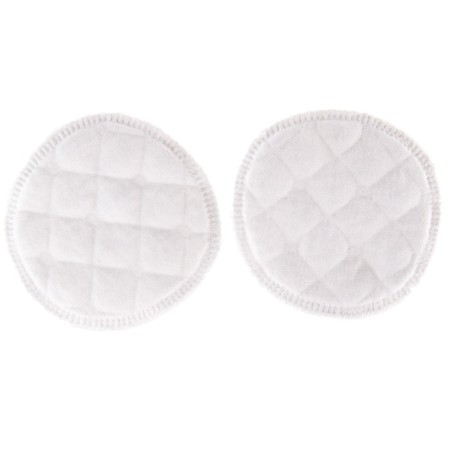 A set of reusable inserts for a bra, 6 layers, 2 pcs., White color-2