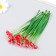 Decor for creativity "Erantis" set 10 pcs red 14.5 cm