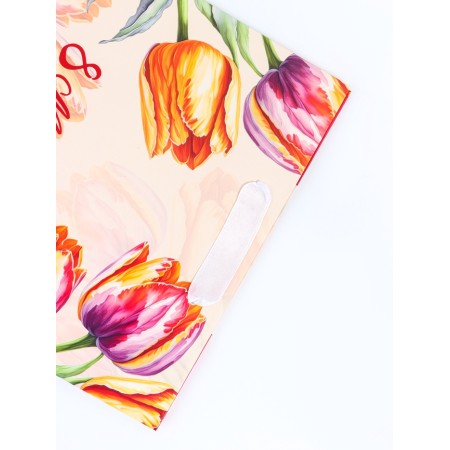 Gift Vertical Gift "Bright Tulips", MS 18 x 23 x10 cm-2