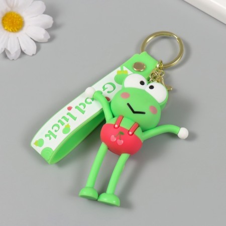 Trick rubber with a carbine, a “frog” strap of arms and legs stretch out 3x4.7x8.8 cm-2
