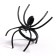 Carnival ring "Spider", set 12 pieces