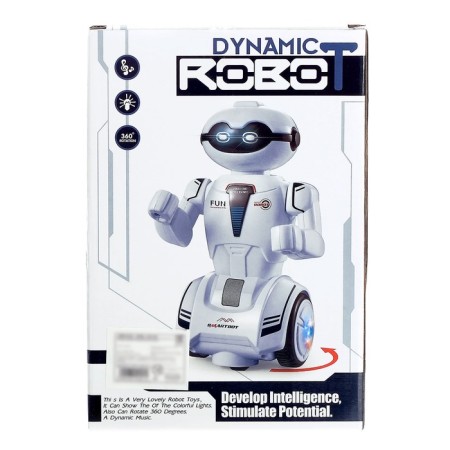 Shustrik robot, light and sound effects, works from batteries-2